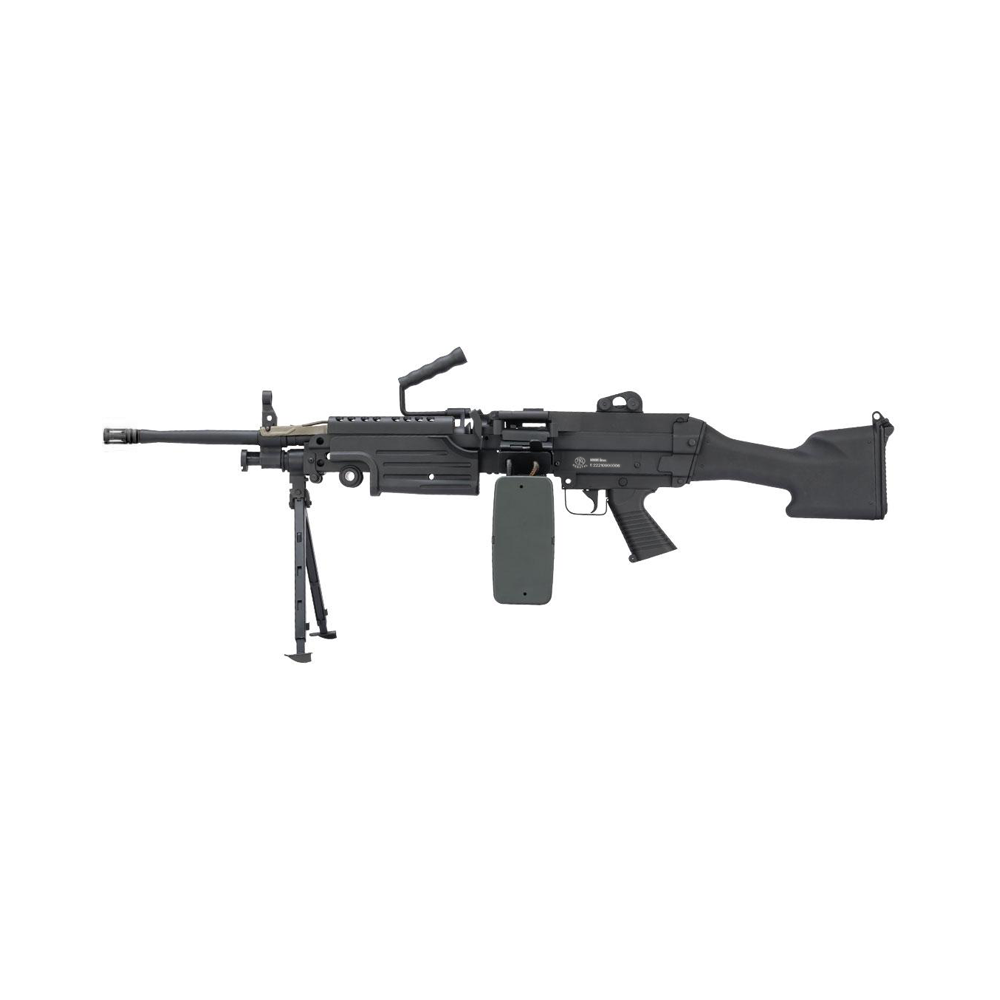 FN M249 MK2 AEG A&K avec ammobox 2500bb's