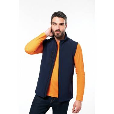 softshell sans manche noir (possibilité de l imprimer)