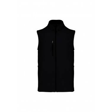 softshell sans manche noir (possibilité de l imprimer)