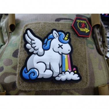 patch licorne vomie not drunk ne pas boire