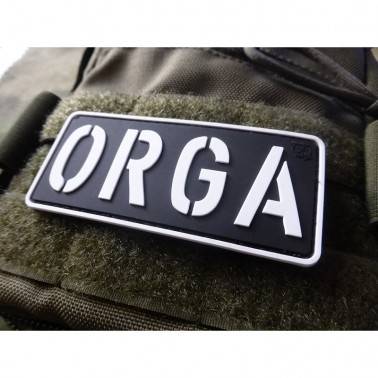 patch pvc ORGA noir et blanc