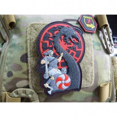 patch pvc drakkar et viking couleur 