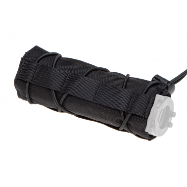 couvre silencieux NOIR court 14cm  INVADER GEAR 34786