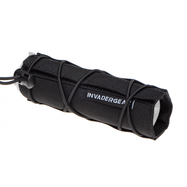 couvre silencieux NOIR court 14cm  INVADER GEAR 34786