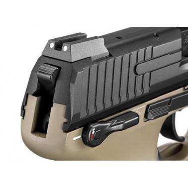 pack HK45 TAN et noir GBB + silencieux tokyo marui