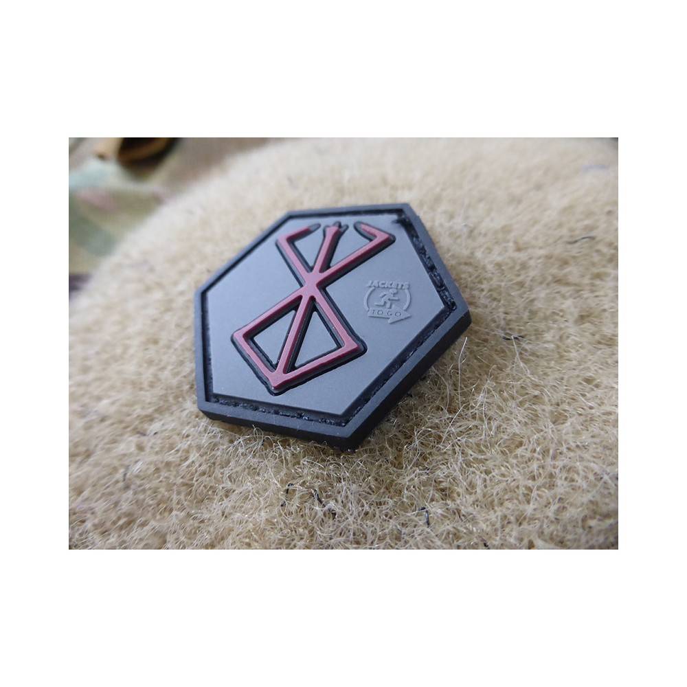 patch hexa berserker rune viking 