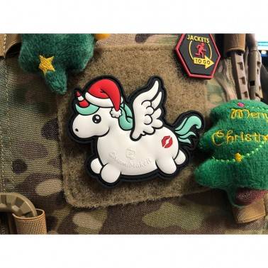 patch pvc licorne de noel 