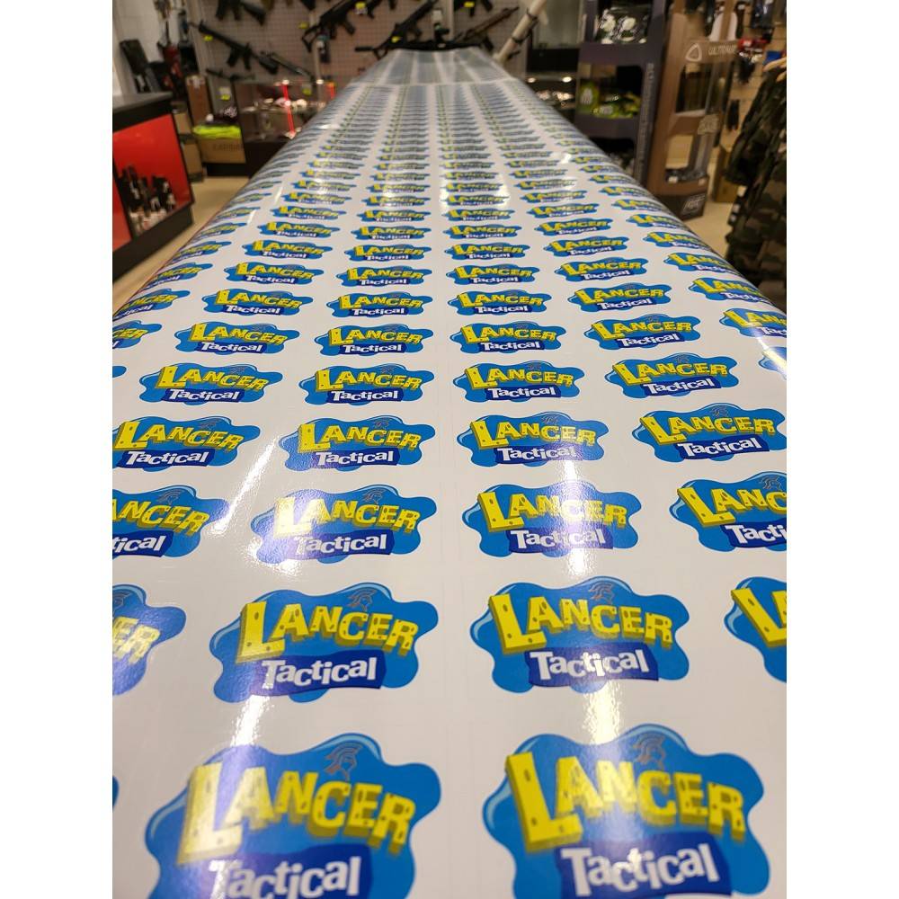 lot de 48 stickers personnalisés 8cmx8cm autocollants détourés et découpés aux formes de votre logo max2joules