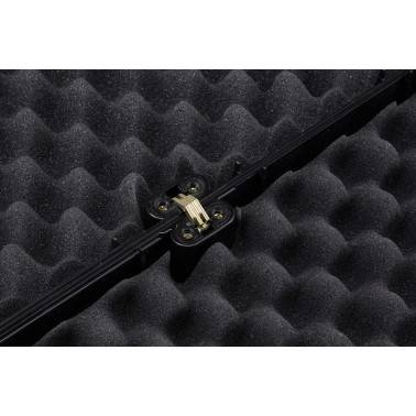 mallette noire 125cm en polypropylene pour arme 2