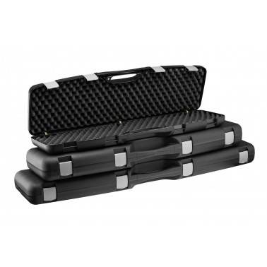 mallette noire 125cm en polypropylene pour arme