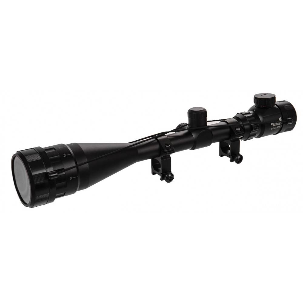 lunette 6-24-50 AOEG illuminée rouge et vert LANCER TACTICAL