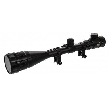 lunette 6-24-50 AOEG illuminée rouge et vert LANCER TACTICAL
