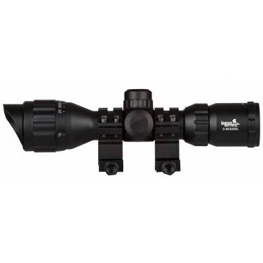 lunette 3-9x32 AOL  Mil-dot rouge et vert lancer tactical