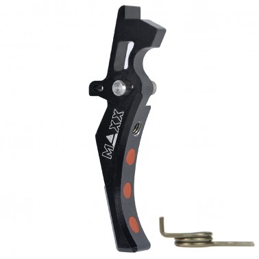 detente MAXX reglable trigger cnc type D NOIR