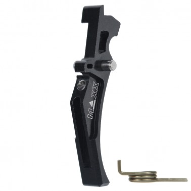 detente MAXX reglable trigger cnc type D NOIR