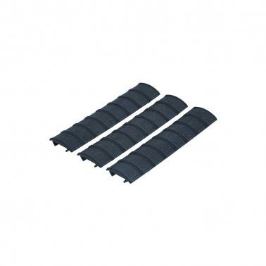 lot de 3 couvres rails noir element ex320b ELEMENT