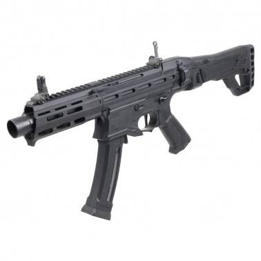 AEG G&G MXC9 enhanced avec mosfet et ETU crosse pliable avec 2 chargeurs