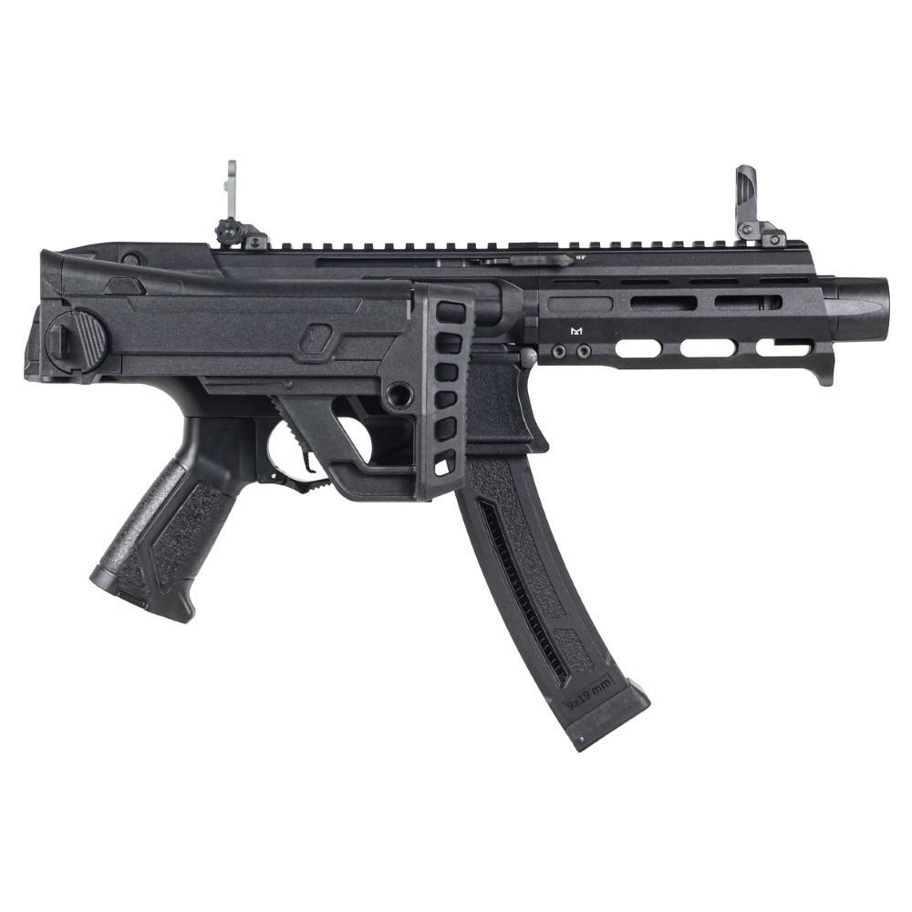 AEG G&G MXC9 enhanced avec mosfet et ETU crosse pliable avec 2 chargeurs