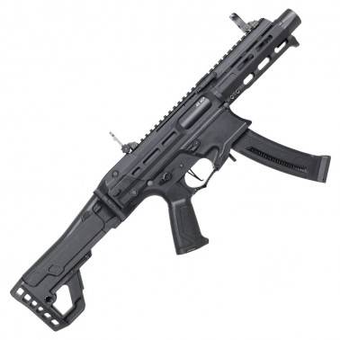 AEG G&G MXC9 enhanced avec mosfet et ETU crosse pliable avec 2 chargeurs