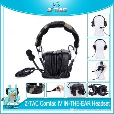 casque comtac IV headset military Z-tac