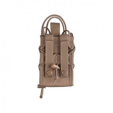 poche Molle téléphone ou chargeur large TAN coyote 9cmx14cm MILTEC