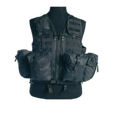 Gilet Tactique system mod noir