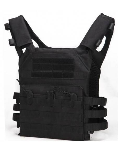 Veste gilet tactique JPC LW noire tactical ops