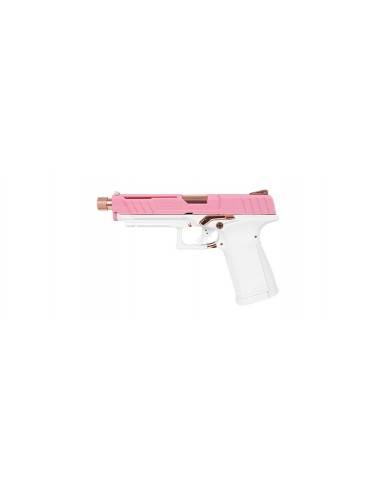 pistolet GTP9 rose et gold G&G GBB