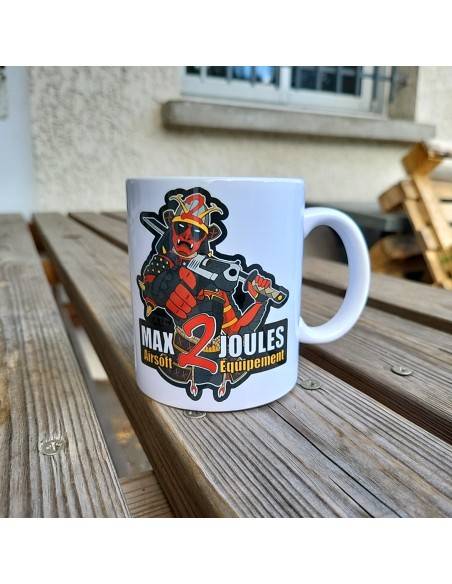 mug tasse max2joules logo Deadpool samourai