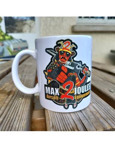 mug tasse max2joules logo Deadpool samourai