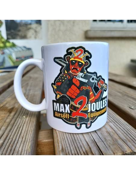 mug tasse max2joules logo Deadpool samourai