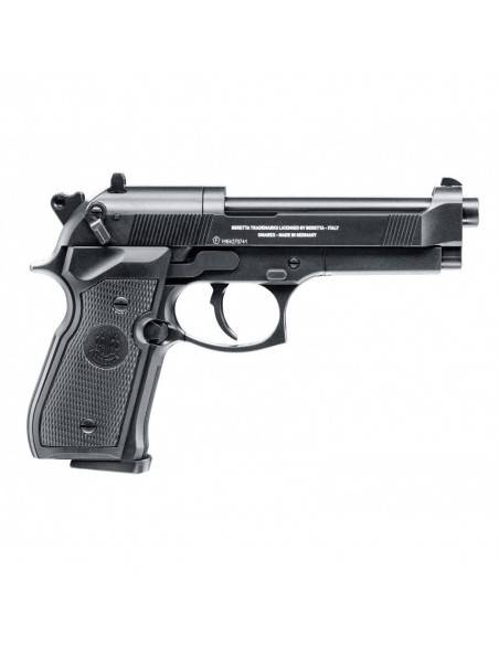pistolet beretta m92fs co2 cal 4.5mm noir 7.5 joules umarex 419.00.00