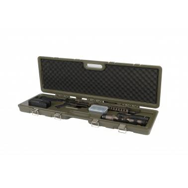 Pack AEG AR308M deluxe bi-ton ARES antisnipe avec silencieux, lunette et mallette 2