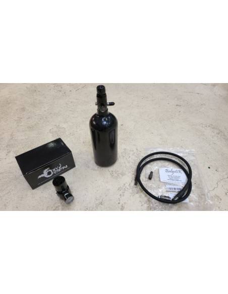 kit passage HPA bouteille regulateur et flexible NOIR type EU en quick disconnect