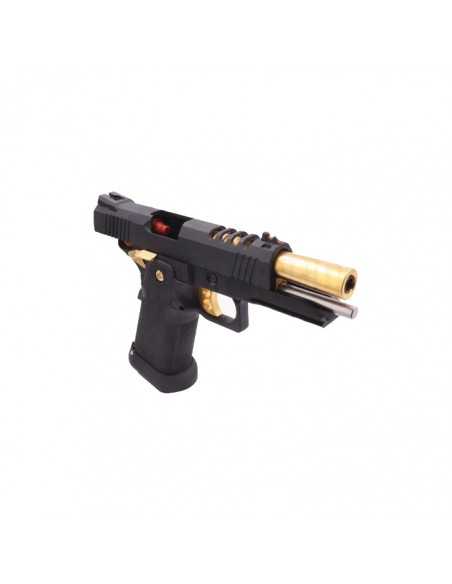 Replique Hi-capa 4.3 HX2711 GBB gold et noir  AW CUSTOM