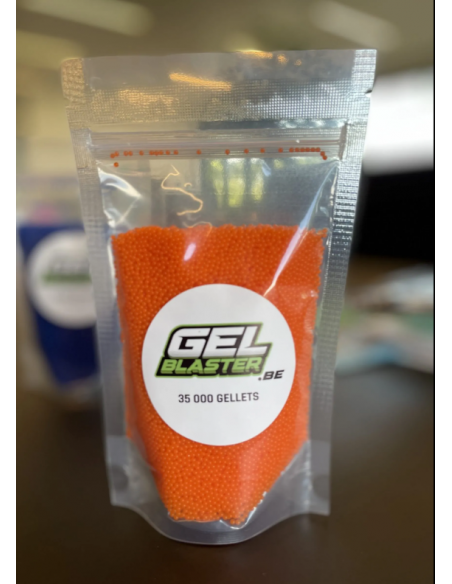 sachet 10 000bb's gel blaster orange