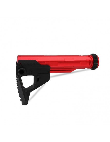 Crosse STORM noir et tube rouge avec visserie