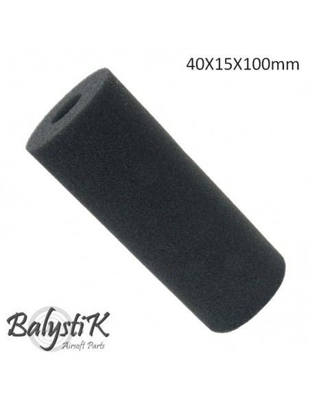 mousse pour silencieux 40x15x100mm