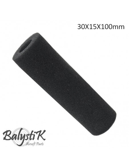 mousse pour silencieux 30x15x100mm