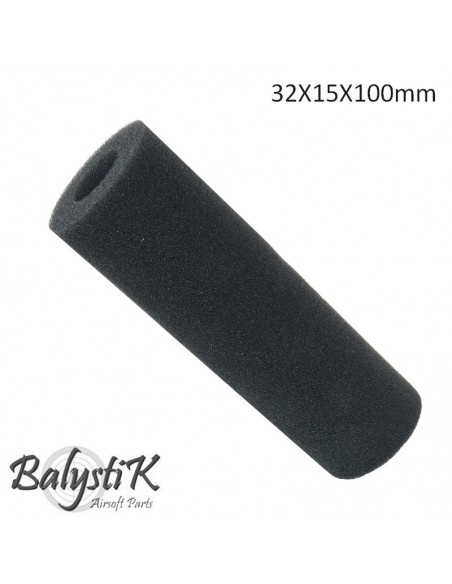 mousse pour silencieux 32x15x100mm