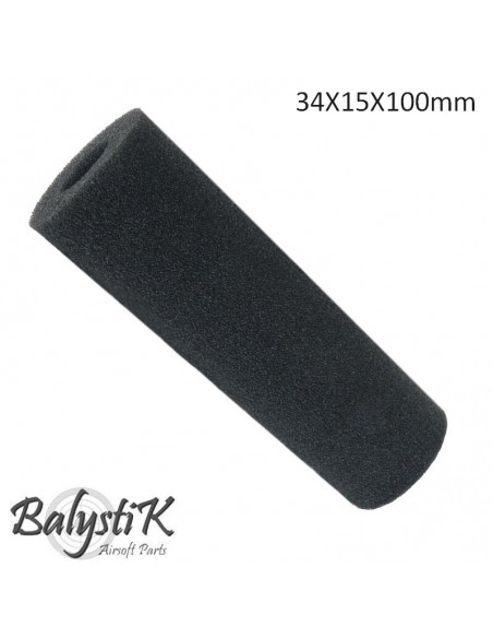 mousse pour silencieux 34x15x100mm