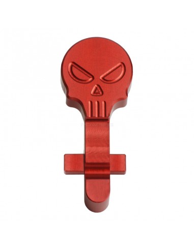 Bolt CATCH gate tete de mort pirate skull ROUGE RED