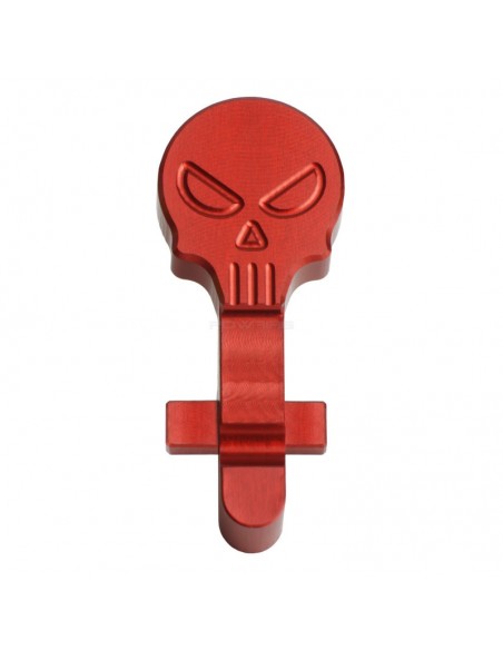 Bolt CATCH gate tete de mort pirate skull ROUGE RED