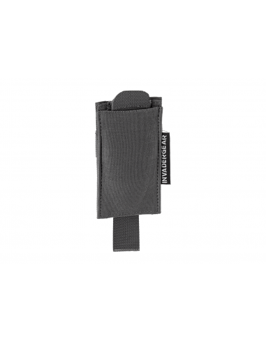 drapeau de touche rouge dans pochette noire MOLLE INVADERGEAR