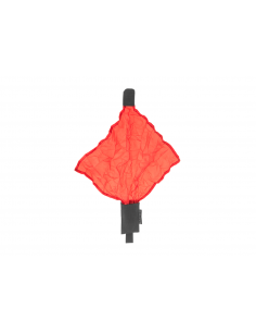 drapeau de touche rouge dans pochette noire MOLLE INVADERGEAR