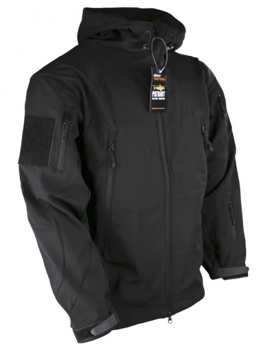 Veste softshell noir PATRIOT KOMBAT Tactical