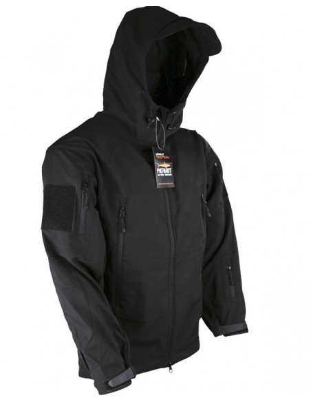Veste softshell noir PATRIOT KOMBAT Tactical