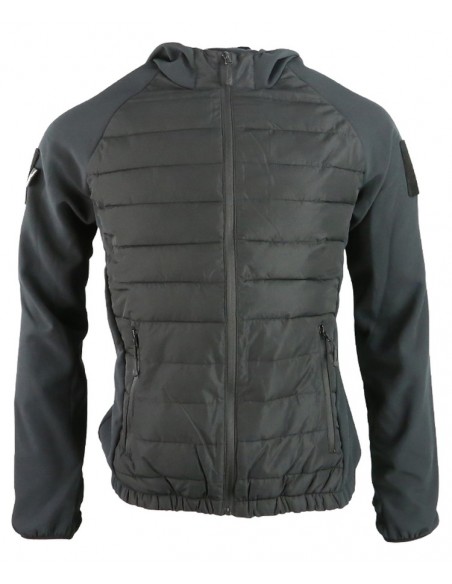 veste bi-matière VENOM noire KOMBAT tactical