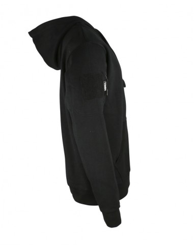 sweat shirt SPEC-OPS avec fermeture ZIP NOIR KOMBAT TACTICAL