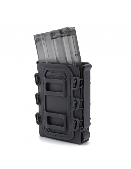 porte chargeur FAST M4 AK rigide NOIR Swiss arms